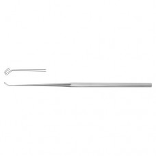 Fisch Micro Dissector Angled to Left Stainless Steel, 15.5 cm - 6"